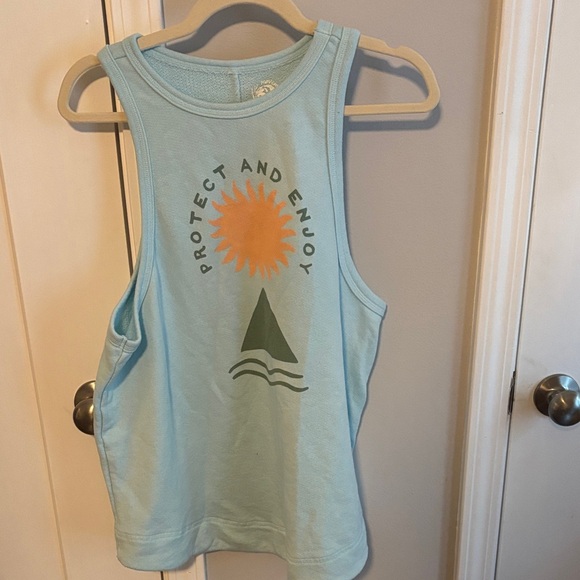 FP Movement by Free People Other - FP Movement by Free People Blue Graphic Swim Coverup